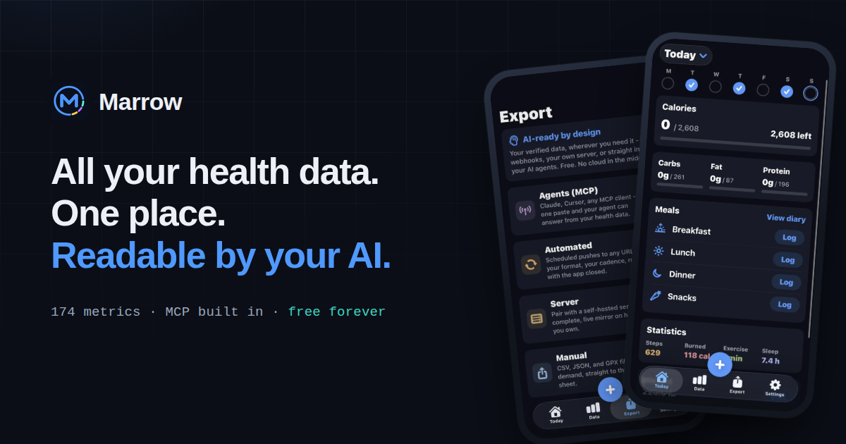 I built an app so your AI can see your health